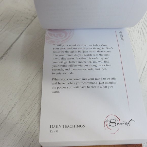 The Secret Daily Teachings by Rhonda Byrne - Picture 3 of 5